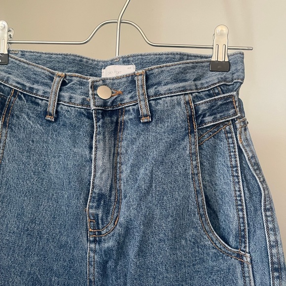 OAK + FORT HIGH WAISTED DENIM - Picture 2 of 5